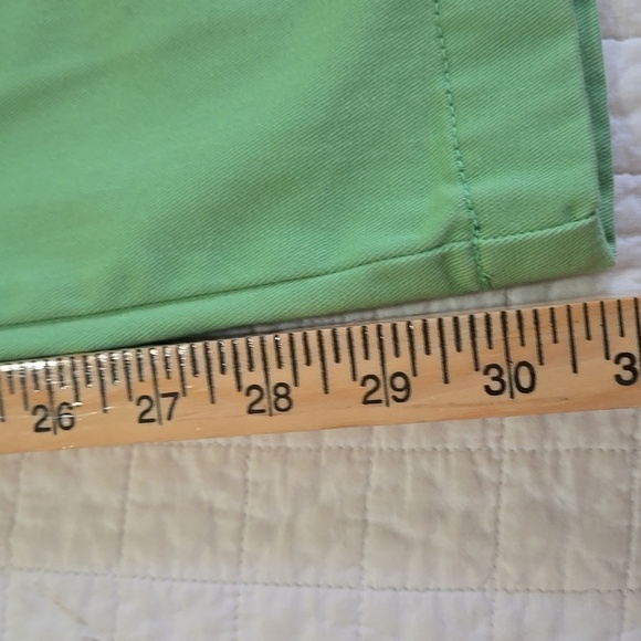 Ralph Lauren Green Chino Pants 100 Percent Cotton Womens Size 8 Preppy Academia - Picture 6 of 10